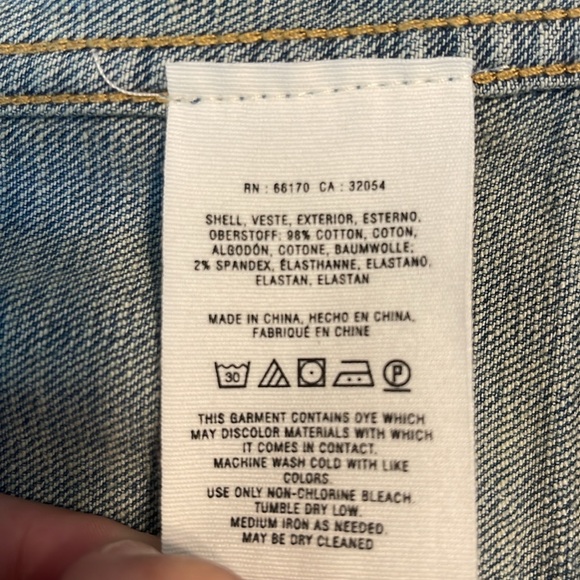 Denim Vest by Pilcro - Picture 5 of 9